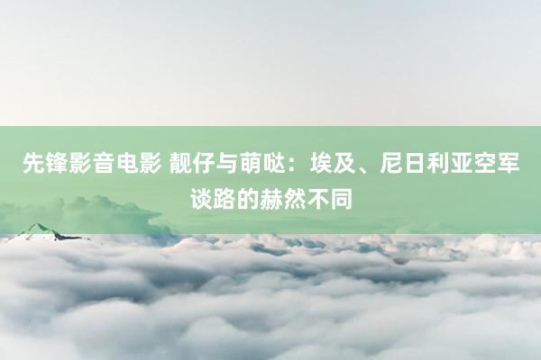 先锋影音电影 靓仔与萌哒：埃及、尼日利亚空军谈路的赫然不同